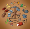 Open World Survival Crafting Digital Items: Survivin