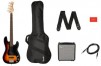 Squier Affinity Series Precision Bass PJ Electric Guitar Pack
