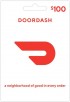 DoorDash - $100 Gift Card (Physical or Email Delivery)