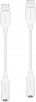 Insignia - Lightning to 3.5 mm Headphone Adapter (2 Pack) - White