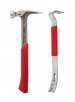Milwaukee 22 oz. Milled Face Framing Hammer with 15 in. Pry Bar