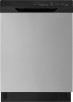 Insignia - 24" Front Control Built-In Dishwasher, 51 dBA,& ENERGY STAR Certification - Stainless