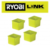 Home Depot: RYOBI LINK Single Organizer Bin (4-Pack) for $12.6, More