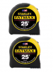 Stanley FATMAX 25 ft. x 1-1/4 in. Tape Measure (2 Pack)