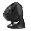 Vornado 6-in 120-Volt 2-Speed High Velocity Indoor Black Desk Fan