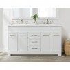 Lowes - Up to 50% off Sunday Deals: Diamond NOW Kaley 60" Double Sink Bathroom Vanity w/ Marble Top $749 & More