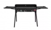 Char-Griller Portable Propane 3 Burner Camp Stove/Grill in Black