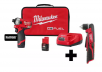 Milwaukee M12 FUEL SURGE 12V Li-Ion Brushless Cordless 1/4 in. Hex Impact Driver Compact Kit $97.69+3/8 in. Ratchet $179