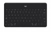 Logitech - Keys-To-Go Keyboard for iPhone, iPad,and Apple TV with Durable Spill-Proof Design - Black