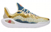 Under Armour Curry 11 Basketball Shoes (Gold/Navy)