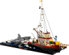 LEGO Ideas Jaws Diorama Kit for Adults 1497-Piece (21350) + Two Gifts with Purchase