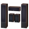 Magnat Supreme Audio Bundle: 2002 Floorstanding, Center, Shelf Speakers (Mocca)