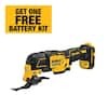 DEWALT ATOMIC 20V MAX Cordless Brushless Oscillating Multi Tool (Tool Only) $58.73, Tool + Battery Pack $149