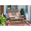 Style Selections Lynton 2-Piece Wicker Patio Conversation Set with Off-white Cushions