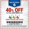 Harbor Freight In-store on 9/28 Only: 40% Off any single Daytona Jack