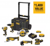DEWALT 20-Volt MAX ToughSystem Lithium-Ion 6-Tool Cordless Combo Kit