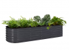 Home Depot:VEIKOUS 8 ft. x 2 ft. x 1.4 ft. Galvanized Raised Garden Bed 9-in-1 Planter Box Outdoor,Dark Gray $69.97,More