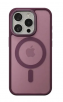 Insignia - Hard-Shell Bumper Case with MagSafe for iPhone 15 Pro Max - Maroon