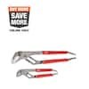 Milwaukee 6" and 10" Straight-Jaw Pliers Set (2-Piece)