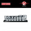 CRAFTSMAN V-Series 1/2-in Drive Standard (SAE) Shallow Socket Set (13-Pieces)