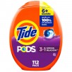 Tide 112-Pack Pods Spring Meadow HE Laundry Detergent (93-oz)