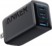 Anker GaN Wall Charger:PowerPort III 65W 3-Port (Black) + 511 Charger (30W) Nano 4 ECO USB C (White)