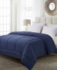 Royal Luxe Reversible Down Alternative Comforter  (King, Full/Queen, Twin, Various Colors)