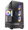 Antec C7 ARGB, RTX 40 GPU Support, 4 x 120mm ARGB PWM Fans Included, Mid-Tower E-ATX PC Case