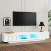 Harper & Bright Designs White Morden TV Stand Fits TVs up to 95 in