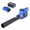 Kobalt 80-volt 630-CFM 140-MPH Battery Handheld Leaf Blower 2.5 Ah (Battery and Charger Included)