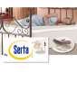 Serta Deluxe 2- inch Memory Foam Mattress Topper