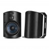 Polk Audio Atrium 4 All-Weather Outdoor Loudspeaker, 75Hz-25kHz, Pair, Black or White
