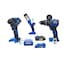 Kobalt XTR 24-volt 3-Tool Brushless Power Tool Combo Kit w/ Hard Case + 2-Batteries + Charger