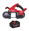 Milwaukee M18 FUEL 18V Lith-Ion Brushless Cordless Compact Bandsaw w/ FORGE XC 8.0 Ah Battery Pack