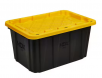 Select Home Depot Stores: HDX 27 Gal. Tough Storage Tote in Black and Yellow or Black and Red
