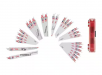 Milwaukee SAWZALL Demolition Nail-Embedded Wood and Metal Cutting Bi-Metal Reciprocating Saw Blade Set (25-Piece)