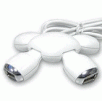 4 Port USB Hub, Turtle Wiggly 4-Port USB 2.0 Hub