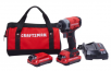Costco Members: Craftsman 20V Max Brushless Impact Driver w/ 2x 1.5Ah Batteries