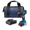 Bosch 18-volt 1/4-in 1/2-in Brushless Cordless Impact Driver (1-Battery, Charger and Soft Bag included)
