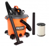RIDGID 16 Gallon 5.0 Peak HP NXT Wet Dry Vacuum with Filter and Accessory Attachments