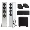 Definitive Technology Demand D17 5.1 Home Theater Pack (White)