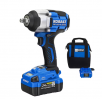 Kobalt 24-volt Variable Brushless 1/2-in Drive Cordless Impact Wrench (Battery and Charger Included)