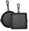 Sedona Kitchen Cast Iron 2-Pc. Mini Skillet & Griddle Set
