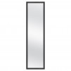 13.5" x 49.5" Framed Door Mirror - Room Essentials (Black)