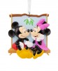 Hallmark Disney Mickey and Minnie on Swing Christmas Ornament