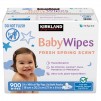 Kirkland Signature Baby Wipes Fragrance Free, 900-count (Scented or Unscented)