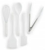 Tools of the Trade 5-Piece Silicone Utensils Sets (White)