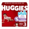Costco Wholesale: Huggies Plus Diapers 192-Count Size 3 $41.99 $41.99 & More