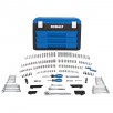 Kobalt 227-Piece Standard (SAE) and Metric Polished Chrome Mechanics Tool Set with Hard Case