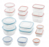 Lock n Lock Easy Essentials 30-Pc. Color Mates Storage Container Set